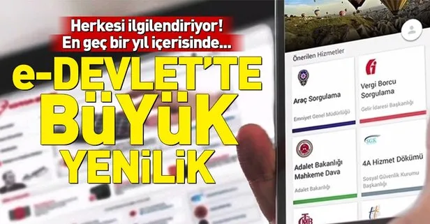 Son dakika: e-Devlet’te büyük yenilik! Herkesi ilgilendiriyor