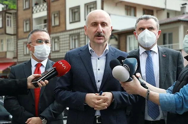 Ulaştırma ve Altyapı Bakanı Adil Karaismailoğlu: Rize İkizdereli kardeşlerimizi yalanlarıyla kandırmaya çalışıyorlar