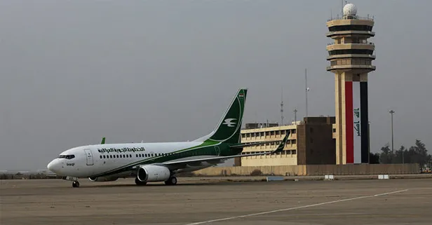 Bağdat'tan kalkan uçak acil iniş yaptı