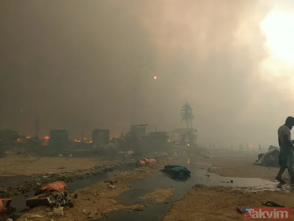SON DAKİKA: İnsanlık dramı! Bangladeş'te mültecilerin kaldığı kampta yangın çıktı! 15 kişi öldü! 400 kişiden haber alınamıyor - 17