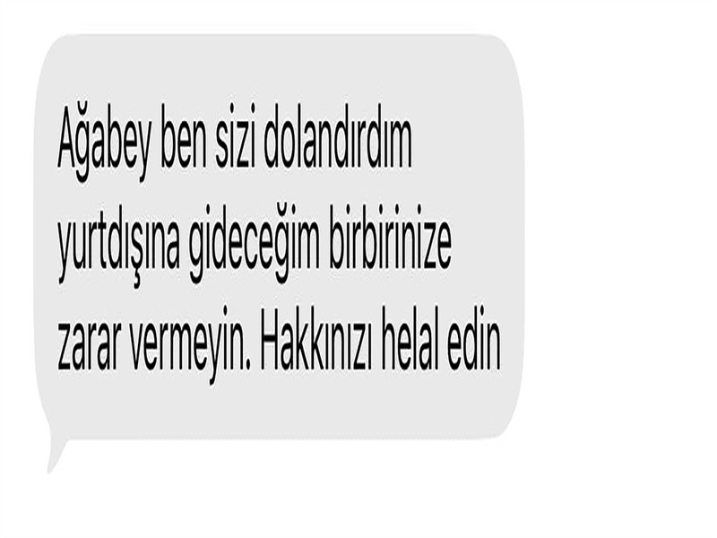 sazan-sarmali-yontemiyle-dolandirdi-birbirinize-zarar-vermeyin-mesaji-ile-helallik-istedi-1763190489386.jpeg Sazan sarmalı yöntemiyle dolandırdı: "birbirinize zarar vermeyin" mesajı ile helallik istedi-2