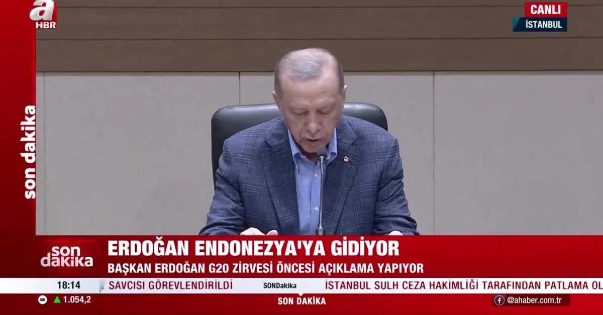 Son dakika: Patlama sonrası Başkan Erdoğan'dan önemli açıklamalar