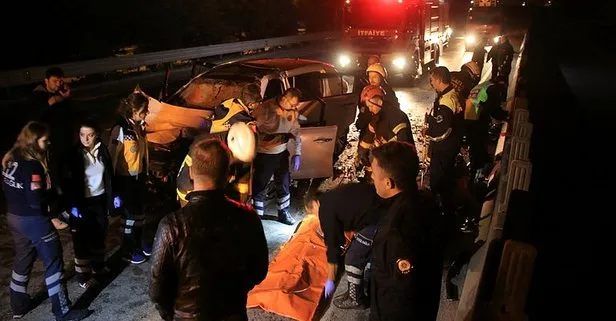 Kocaeli Derince’de feci kaza! 2 kişi öldü, 1 kişi yaralandı