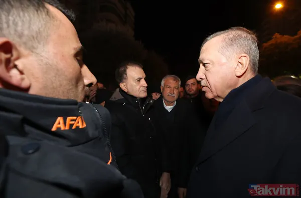 Başkan Erdoğan deprem bölgesinde! Canlı yayında duygu dolu anlar: "Allah devletimizden razı olsun" - 32
