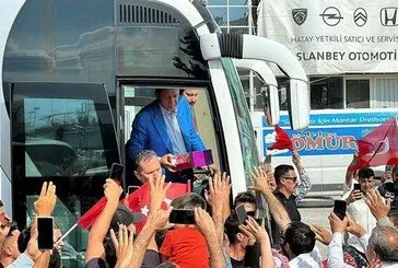 Başkan Erdoğan’ı Hatay’da coşkulu kalabalık karşıladı!