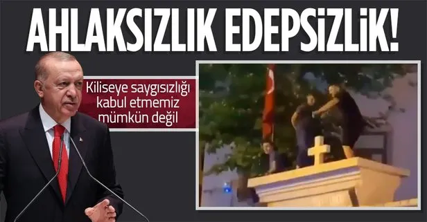 Erdoğan’dan provokasyona tepki!