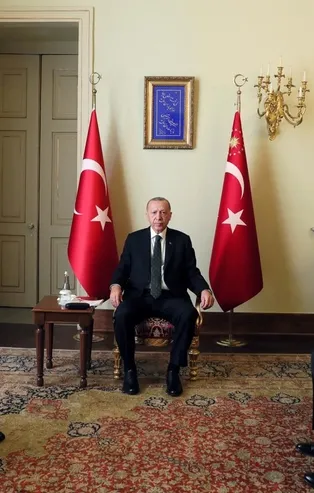 Başkan Erdoğan İran Meclis Başkanı Galibaf'ı kabul etti