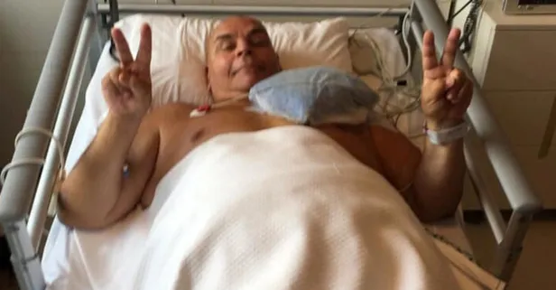 Rasim Öztekin'in hastane odasından paylaşımı!