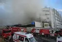 Arnavutköy'de fabrika yangını!
