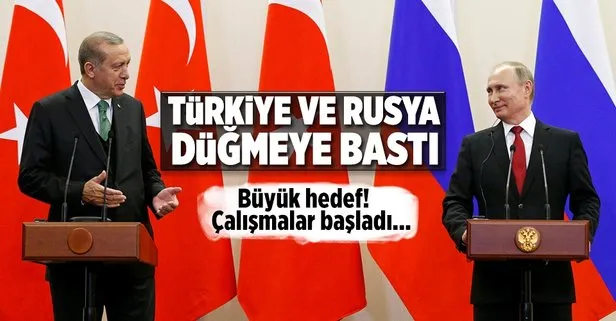 Çalışmalar başladı! Türkiye ve Rusya...