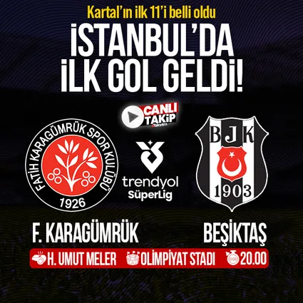 Fatih Karagümrük - Beşiktaş | CANLI