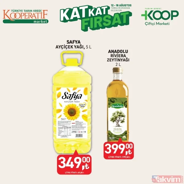 Tarım Kredi’de 12-18 Ağustos 2025 fırsat haftası: Yağdan ete, sucuktan tavuğa dolu dolu indirim! - 6