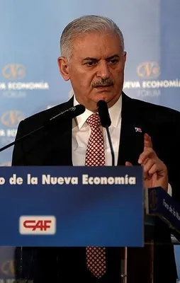 Başbakan Yıldırım İspanya'da konuştu