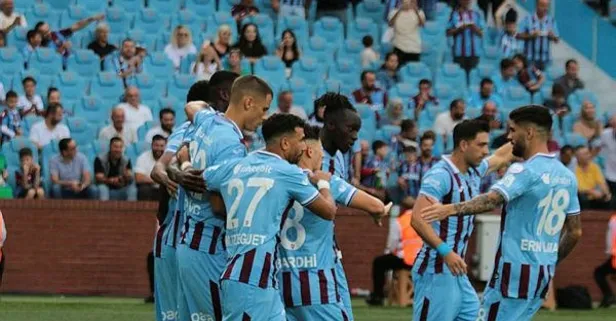 Trabzonspor Pendikspor'u 10 kişi aldığı maçta mağlup etti