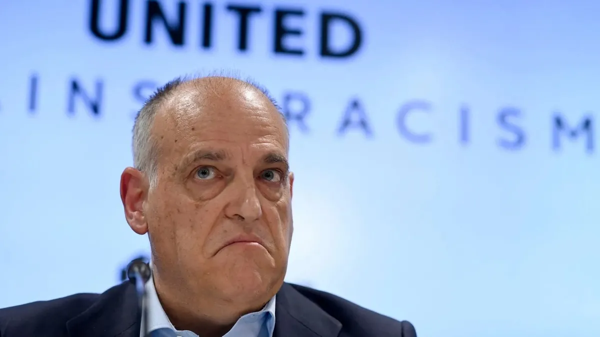La Liga Başkanı Javier Tebas’tan Real Madrid çıkışı
