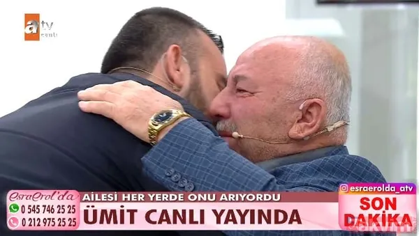 Canlı yayında korku dolu anlar: Baba Erez fenalaştı! Kayıp oğulları Ümit ise Esra Erol'da bulundu - 4