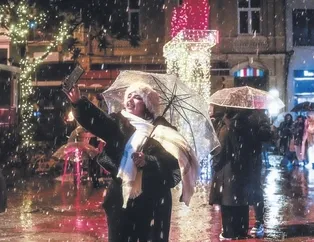 İstanbul beyaza büründü