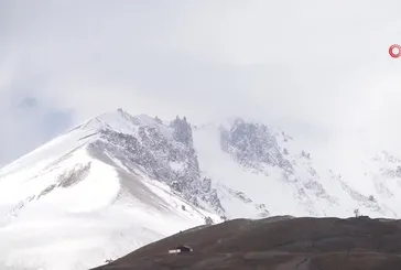 Erciyes'te kar sonrası kartpostallık görüntüler