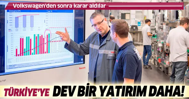 Volkswagen'den sonra Bosch'tan da Türkiye'ye dev yatırım kararı