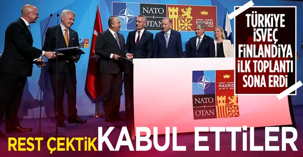 SON DAKİKA: Türkiye Finlandiye İsveç Daimi Ortak Mekanizmasının ilk toplantısı sona erdi! Terörle mücadelede mutabık kaldılar