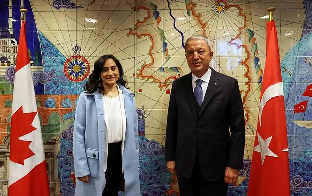 Son dakika: Milli Savunma Bakanı Hulusi Akar, Brüksel’deki NATO Karargahı'nda! Masada Ukrayna var-4