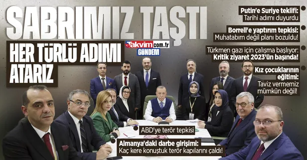 Başkan Erdoğan Türkmenistan'daki Üçlü Zirve sonrası gazetecilerin sorularını yanıtladı! ABD'ye terör tepkisi: "Sabrımız taştı"