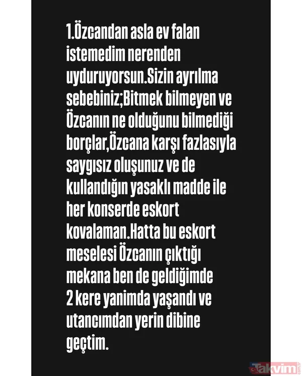 Kavga büyüyor! Özcan Deniz'in eşi Samar Dadgar'dan sert tepki: "Bana ettiğin ahlaksızca tehditleri anlatayım ister misin?" - 4