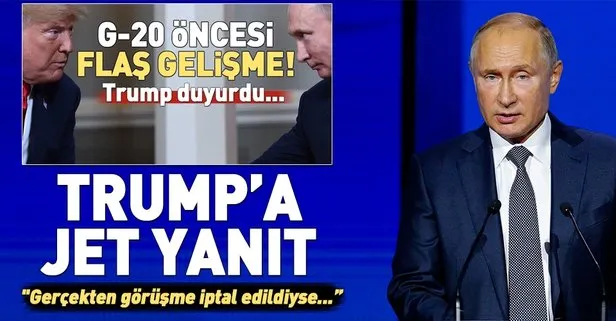 Kremlin'den Trump'a jet yanıt