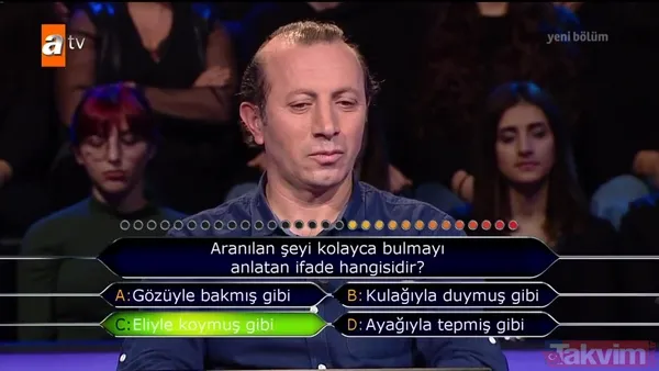 Kim Milyoner Olmak İster 801. son bölümde Fatih Sultan Mehmed sorusunu bilemeyince... - 38