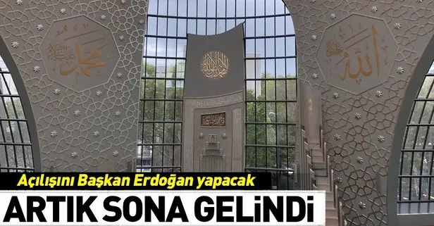 Başkan Erdoğan açılışını yapacak! İşte Köln Merkez Camisi’nden kareler