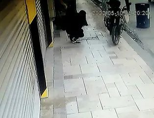 Kaldırımda yürürken şoku yaşadı! Kafasına düştü