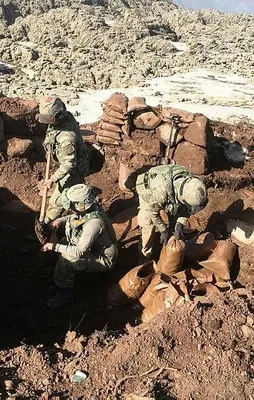 Mehmetçik 2 bin 400 rakımda üs kuruyor