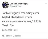 CHP yandaşı Halk TV “Canan Kaftancıoğlu’ndan Ermeni Soykırımı iddialarını kabul eden tweet!” başlıklı haberi ve tweetini sildi!