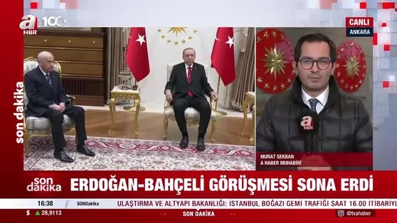 Son dakika: Başkan Erdoğan MHP Genel Başkanı Bahçeli ile görüştü!