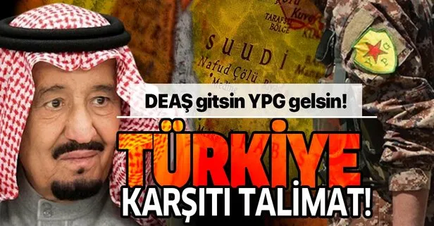 Suudi Arabistan’ın yeni işbirlikçisi YPG! Türkiye karşıtı eğitiyorlar!