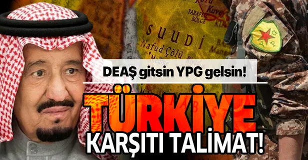 Suudi Arabistan'ın yeni işbirlikçisi YPG! Türkiye karşıtı eğitiyorlar!