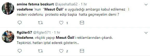 Mesut Özil’i reklamdan çıkaran Vodafone Almanya'ya tepkiler çığ gibi!-5
