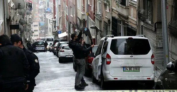 Şişli'de panik anları! Polis sokağı kapattı