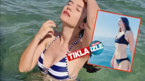 Leyla Lydia Tuğutlu’dan bikini şovu! Gören dönüp bir daha baktı