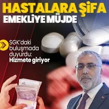 Çalışma ve Sosyal Güvenlik Bakanı Vedat Işıkhan açıkladı: O hastalar ilaçlarını artık aile hekimlerine yazdırabilecek | Emeklilerle ilgili yeni çalışma