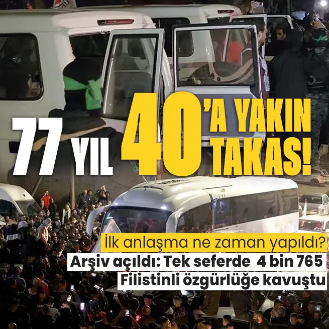 Gazzede ateşkes sonrası arşiv açıldı: 77 yılda 40a yakın esir takası