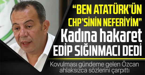 Kovulması gündeme gelen CHP'li Tanju Özcan ahlaksızca sözlerini sığınmacıları kullanarak çarpıttı