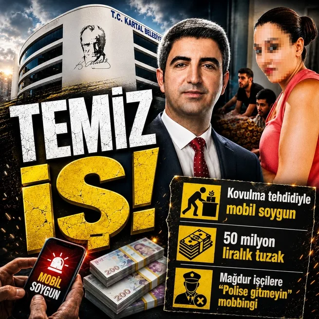 Hem soydular hem susturdular! CHPli Kartal Belediyesi’nde 50 milyonluk vurgun: Mağdur işçilere mobbing