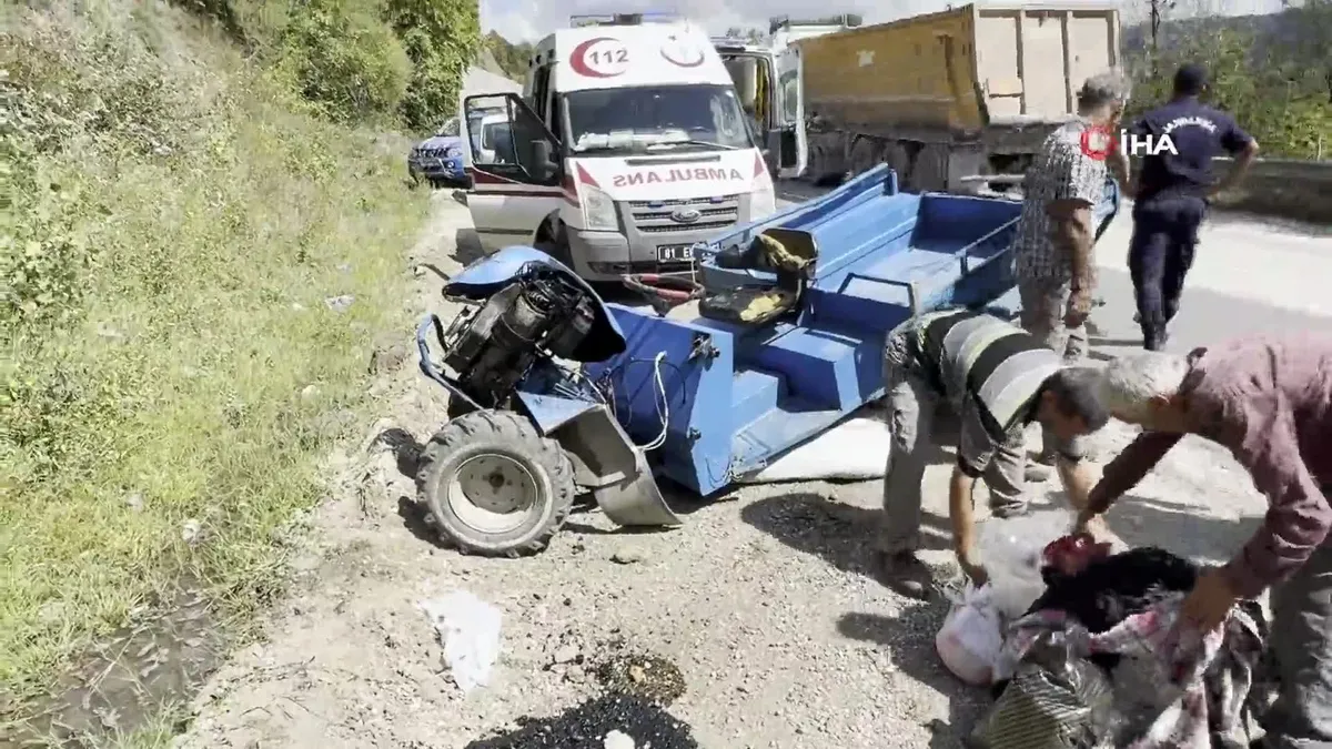 Düzce’de patpat kazası!