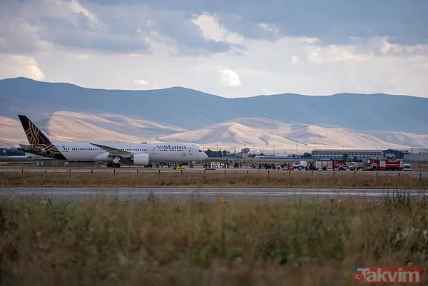 Hindistan uçağındaki bomba ihbarı asılsız çıktı! Yolcular kalkış saatini bekliyor - 19