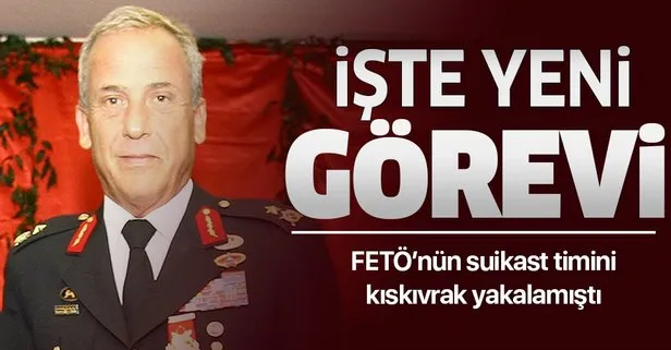 FETÖ'nün suikast timini yakalayan komutana yeni görev