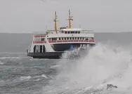 İstanbulda deniz ulaşımına hava muhalefeti