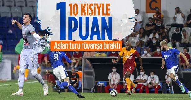 Galatasaray, St. Johnstone ile yenişemedi! Galatasaray 1-1 St. Johnstone | MAÇ SONUCU