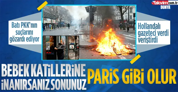 Hollandalı gazeteciden Batı'ya PKK eleştirisi: PYD/YPG'nin propagandasına inanıyorlar