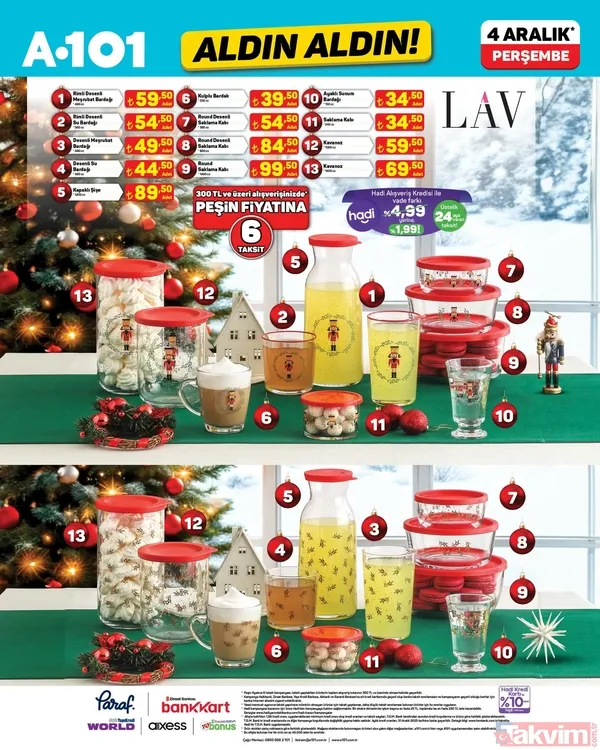 A101’de yılbaşı ürünleri raflarda! 4 Aralık’tan itibaren yılbaşı ağacı, süslemeleri ve yeni yıl temalı ürünler satışta - 6